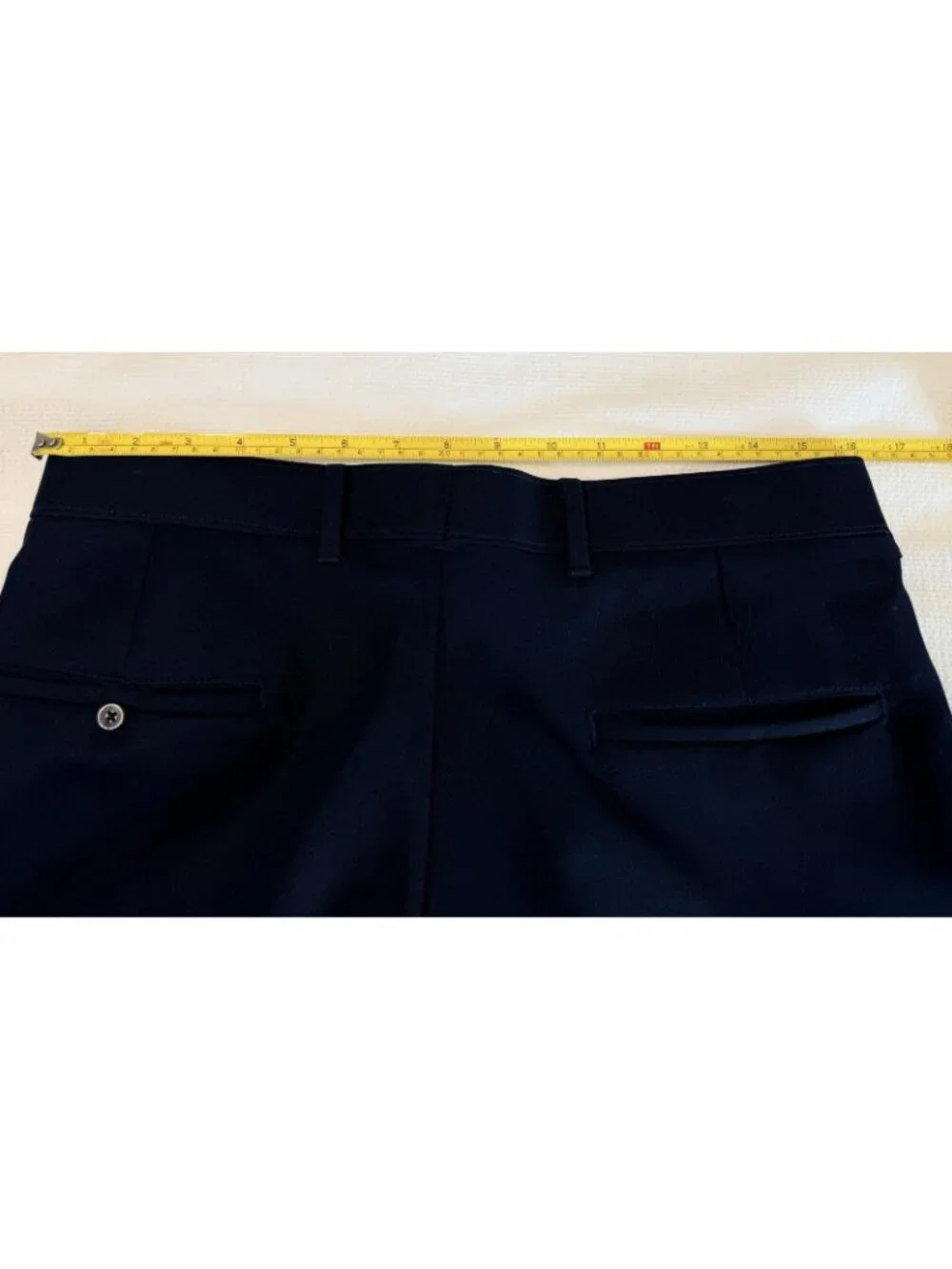 Vintage Levi's Action Slacks Dress Pants Mens 32 X 30 Navy Straight Leg Casual
